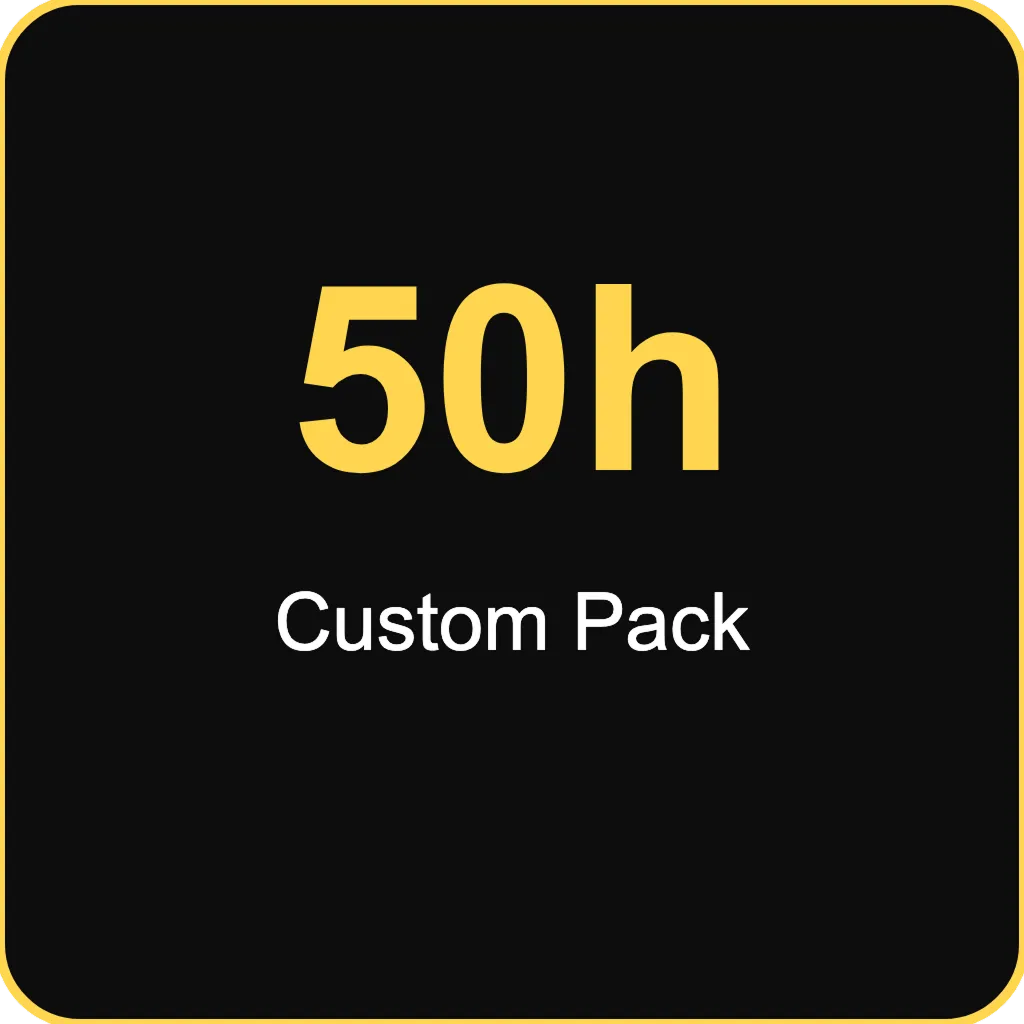 [101003] Custom 50-Hour Pack